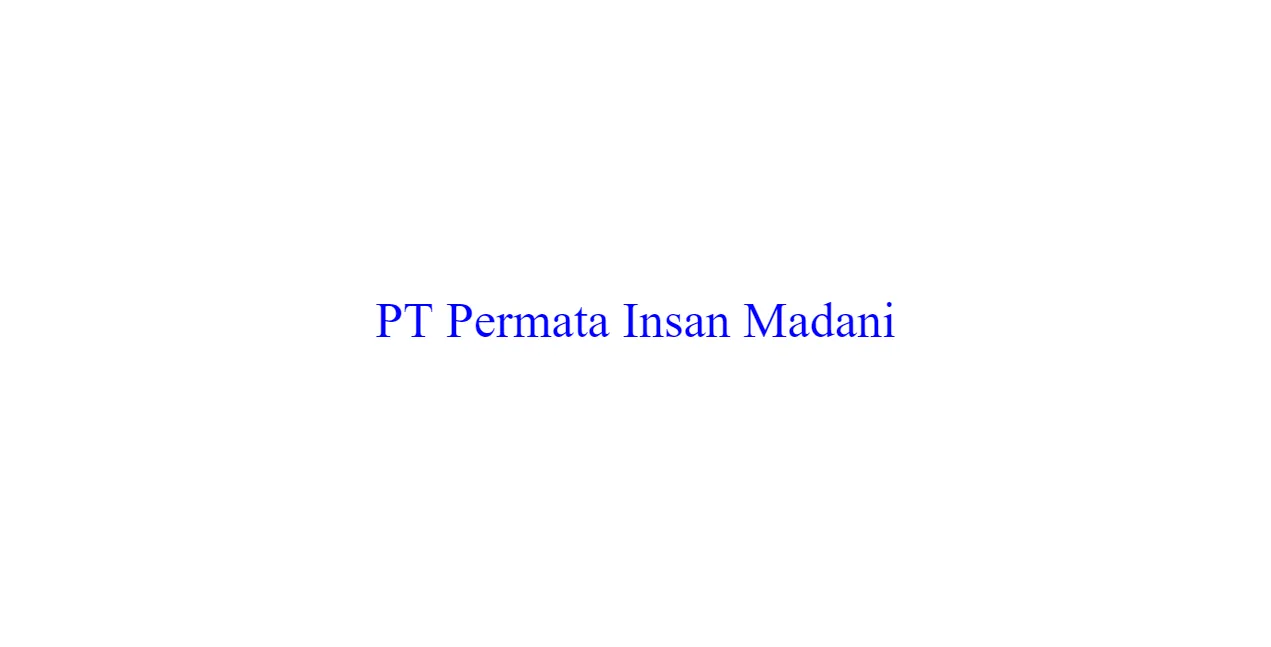 Loker waiters non pengalaman di pt permata insan madani terbaru 2024